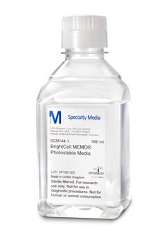 BrightCell MEMO Photostable Media Live cell imaging cell culture media (DMEM), 500ml