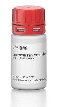 Lactoferrin aus Rinderkolostrum &#8805;85% (SDS-PAGE)