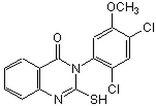 Mitochondrienteilungsinhibitor, mdivi-1 The Mitochondrial Division Inhibitor, mdivi-1, also referenced under CAS 338967-87-6, controls the biological activity of yeast Dnm1 and mammalian Drp1.