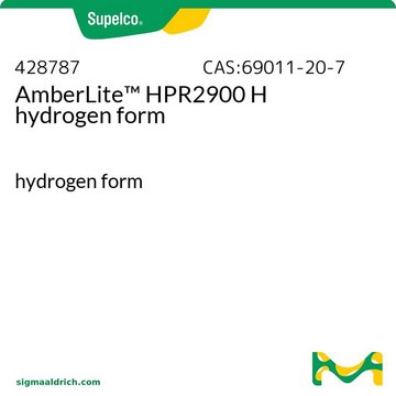 AmberLite&#8482; HPR2900 H hydrogen form hydrogen form