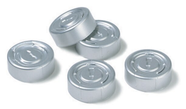 Wheaton 密封盖（可中心开口） Tear-off seals only, diam. 20&#160;mm, (no septa)