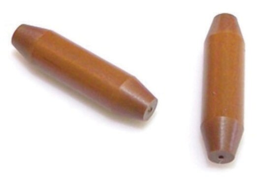 Supeltex M-2 beidseitig verjüngte Ferrule I.D. 0.4&#160;mm, 0.10-0.25&nbsp;mm to like I.D. column, pkg of 2&#160;ea