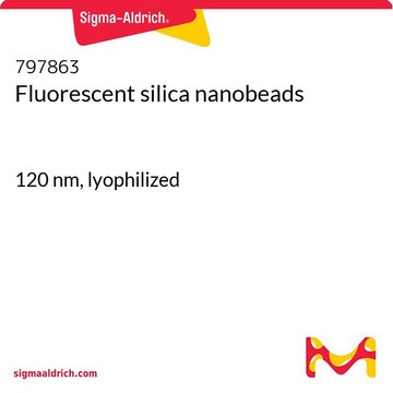 荧光二氧化硅纳米珠 120&#160;nm, lyophilized