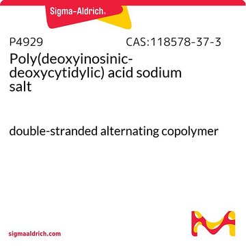 Poly(deoxyinosinic-deoxycytidylic) acid sodium salt double-stranded alternating copolymer