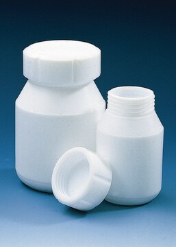 BRAND&#174; wide-mouth bottles with screw cap, PTFE capacity 250&#160;mL