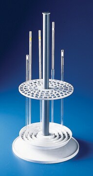 Scienceware&#174; rotary pipette stand holds up to 94 pipettes and swivels for easy access