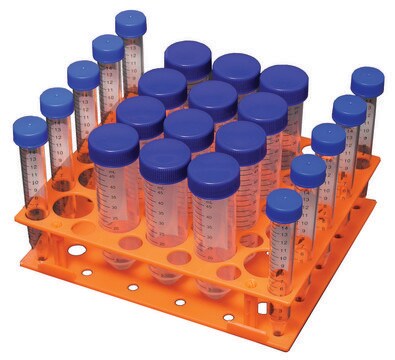 MAGic Clamp&#8482; tube rack for 20 x 50 mL and 30 x 15 mL tubes (max. 4 tubes)