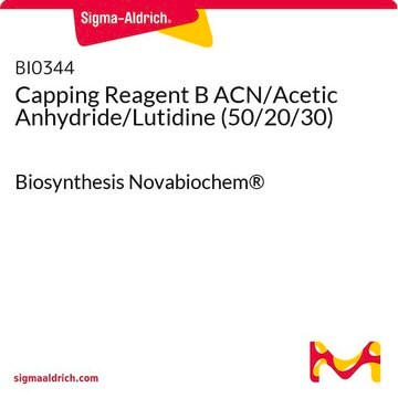 Capping Reagent B ACN/Acetic Anhydride/Lutidine (50/20/30) Biosynthesis Novabiochem&#174;