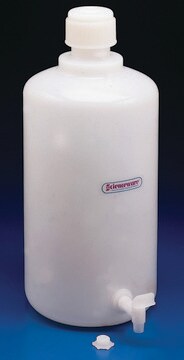 Polyethylene carboy with spigot size 20&#160;L