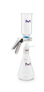 Kit portafiltri tutto in vetro Millipore 47 mm, Glass frit membrane support, 500 mL funnel