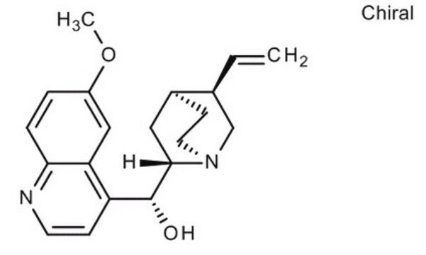 (-)-chinina for resolution of racemates for synthesis