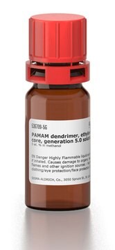 PAMAM-Dendrimer, Ethylendiamin-Kern, Generation 5.0 -Lösung 5&#160;wt. % in methanol