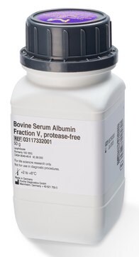 Bovine Serum Albumin Fraction V, protease-free from bovine serum