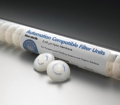 Millex&#174; hydrophilic PTFE syringe filter pore size 0.45&#160;&#956;m, diam. 25&#160;mm, non-sterile