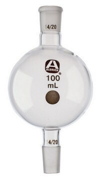 Single-bulb ball-tube capacity 500&#160;mL, joint: ST/NS 24/40, plain