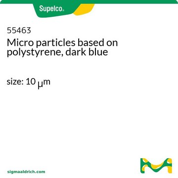 Mikropartikel Polystyrolbasis, dunkelblau size: 10 &#956;m