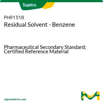 残留溶剂-苯 Pharmaceutical Secondary Standard; Certified Reference Material