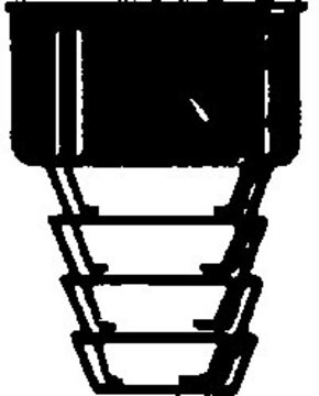 Wheaton connecting adapter To male Clear-Seal joint, joint: ST/NS 19/22