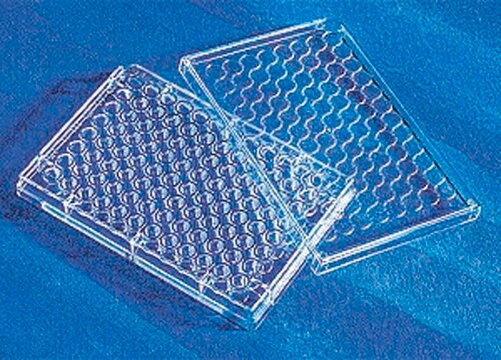 Corning&#174; 96孔CellBIND&#174; 微孔板 flat bottom clear, black polystyrene, sterile, lid