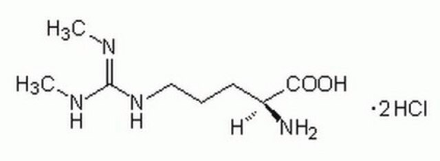 NG,NG&#8242;-二甲基-L-精氨酸二盐酸盐 Cell permeable. Endogenous inhibitor of nitric oxide synthesis in vitro and in vivo. Does not exhibit any significant inhibitory effect on NOS activity.