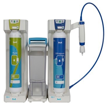 Sistema di purificazione Milli-Q&#174; SQ 240C Combined pure RO water production station &amp; ultrapure (Type 1) water dispensing module with flexible dispensing