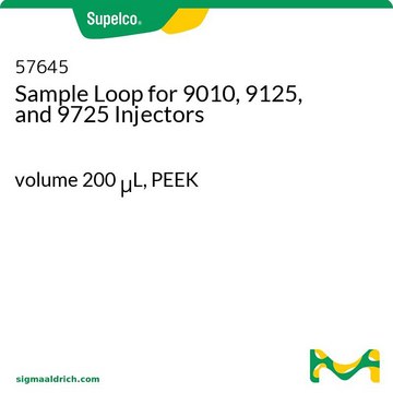 Sample Loop for 9010, 9125, and 9725 Injectors volume 200&#160;&#956;L, PEEK