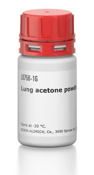 Lung acetone powder from rabbit