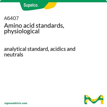 アミノ酸標準試薬(生理学的標準) analytical standard, acidics and neutrals