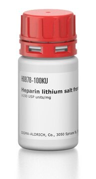 Heparin Lithiumsalz aus Schweinedarm &#8805;150&#160;USP units/mg