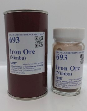 Iron ore, Nimba NIST&#174; SRM&#174; 693