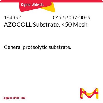 AZOCOLL Substrate, <50 Mesh General proteolytic substrate.