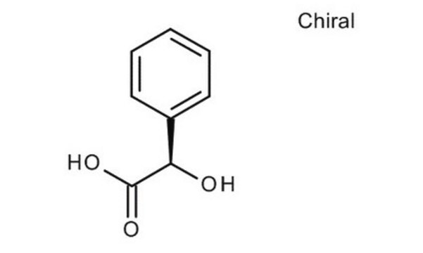 Kwas (R)-(-)-migdałowy for resolution of racemates for synthesis