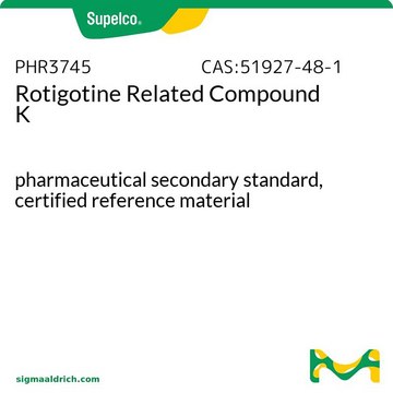 Rotigotine Related Compound K pharmaceutical secondary standard, certified reference material