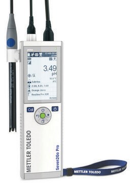 Mettler Toledo Seven2Go&#8482; Pro portable pH/Ion meter S8 Biotech Kit