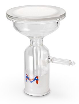 Base et bouchon Millipore pour filtration sous vide 47 mm, For use with stainless steel screen support, Screen provided