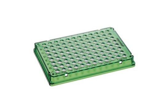 Eppendorf&#174; twin.tec PCR Plate 96 LoBind skirt, PCR clean, green, pkg of 300&#160;pieces