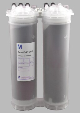 Pack de purification&nbsp;SmartPak&#174;&nbsp;DQ3 For use with Direct-Q&#174; 3 Systems