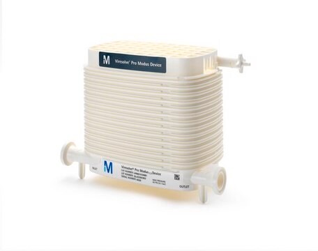 Dispositivo Viresolve&#174; Pro Parvovirus removal filter, Modus 1.3 format, filtration area 0.22 m&#178;