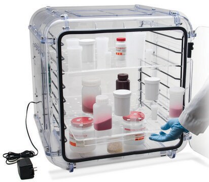 Scienceware&#174; grande desiccator automatic model, includes two removable shelves