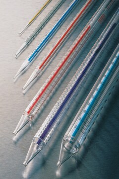 Pyrex&#174; serological pipettes, disposable, non-sterile, unplugged volume 1.0&#160;mL