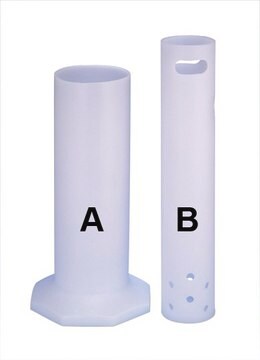 SP Bel-Art&#174; Pipette Jar for Cleanware Pipette Rinsing System diam. × H 15.2&#160;cm (6&#160;in.) × 46&#160;cm (18&#160;in.)