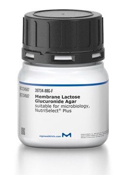 Membran-Lactoseglucuronid-Agar suitable for microbiology, NutriSelect&#174; Plus