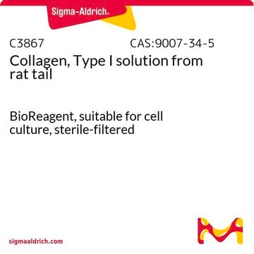 Kollagen, Typ&nbsp;I -Lösung aus Rattenschwanz BioReagent, suitable for cell culture, sterile-filtered