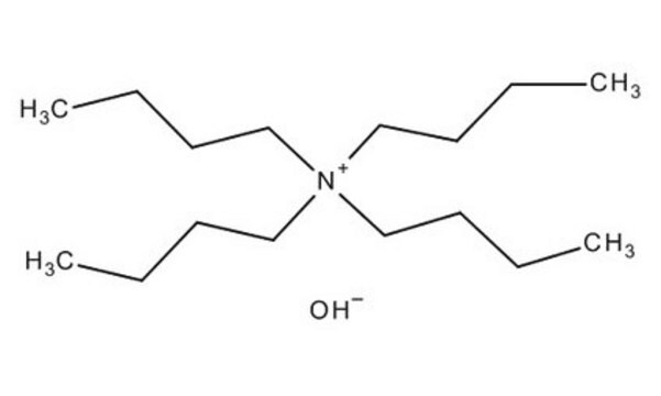 Tetra-n-butylammoniumhydroxid (20% solution in water) for synthesis