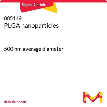 PLGA nanoparticles 500&#160;nm average diameter