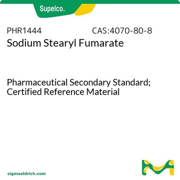 硬脂富马酸钠 Pharmaceutical Secondary Standard; Certified Reference Material