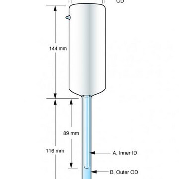 Wilmad&#174; 150 ml Suprasil&#174; Large Volume Liquid Nitrogen Dewar pack of 1&#160;ea