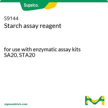 淀粉检测试剂 for use with enzymatic assay kits SA20, STA20