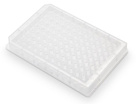 MultiScreen&#174; 96-Well-Platte V-bottom natural polypropylene plate, non-sterile, pkg of 100&#160;plates