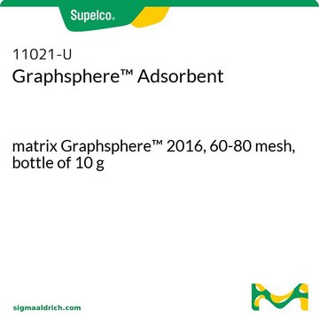 Graphsphere&#8482;-Adsorbens matrix Graphsphere&#8482; 2016, 60-80&#160;mesh, bottle of 10&#160;g